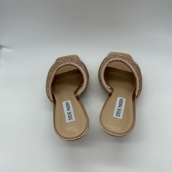 Sandalias Steve Madden Gold Rose nuevo talla 10 - Picture 7 of 13